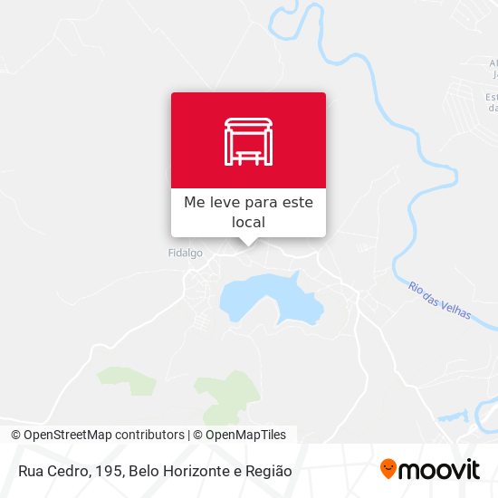 Rua Cedro, 195 mapa