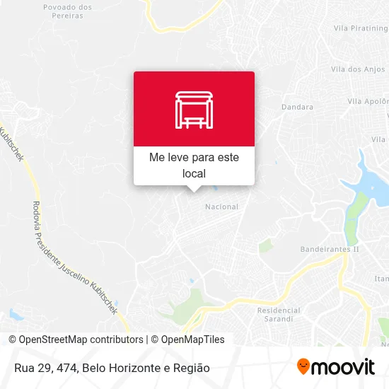 Rua 29, 474 mapa