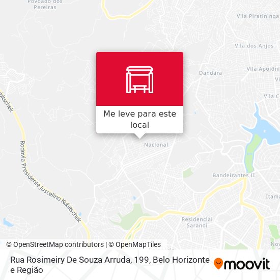 Rua Rosimeiry De Souza Arruda, 199 mapa