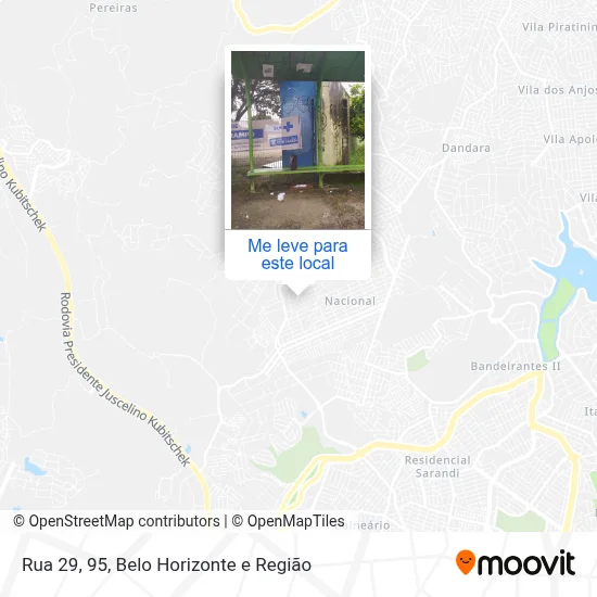 Rua 29, 95 mapa