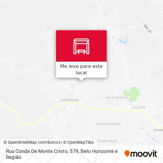 Rua Conde De Monte Cristo, 579 mapa