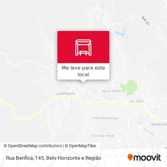 Rua Benfica, 145 mapa