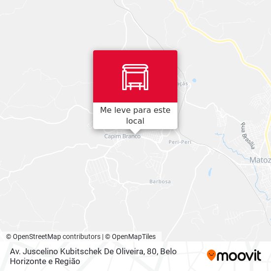 Av. Juscelino Kubitschek De Oliveira, 80 mapa