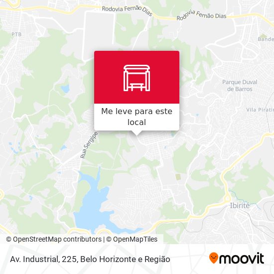 Av. Industrial, 225 mapa