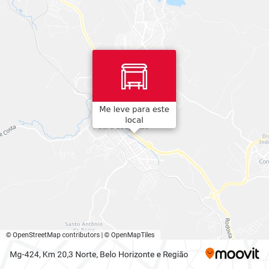 Mg-424, Km 20,3 Norte mapa