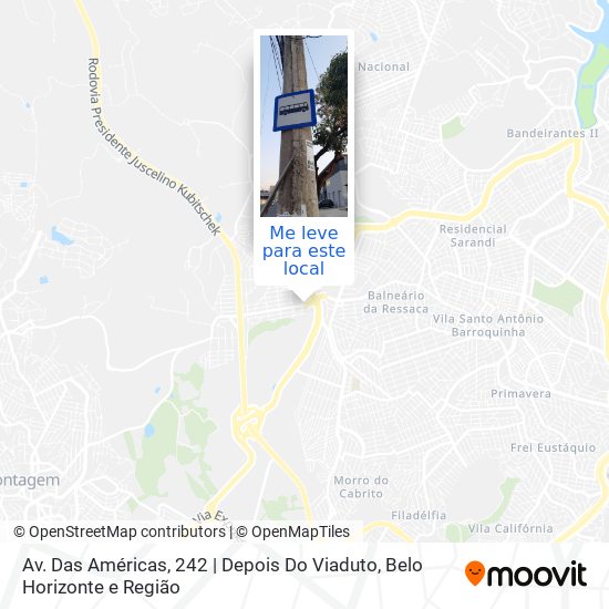 Av. Das Américas, 242 | Depois Do Viaduto mapa