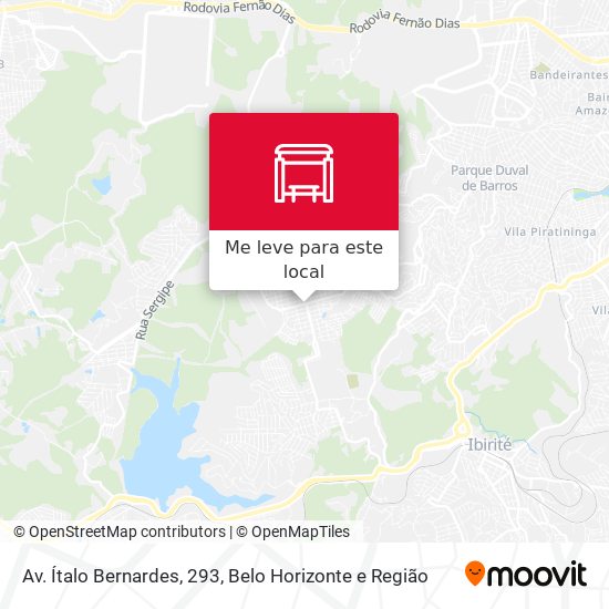 Av. Ítalo Bernardes, 293 mapa