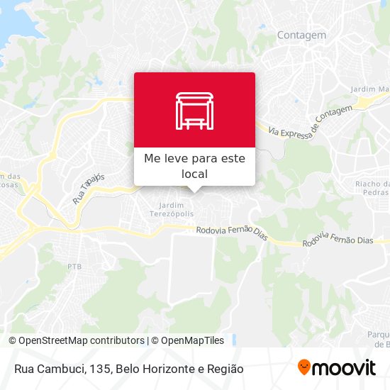 Rua Cambuci, 135 mapa