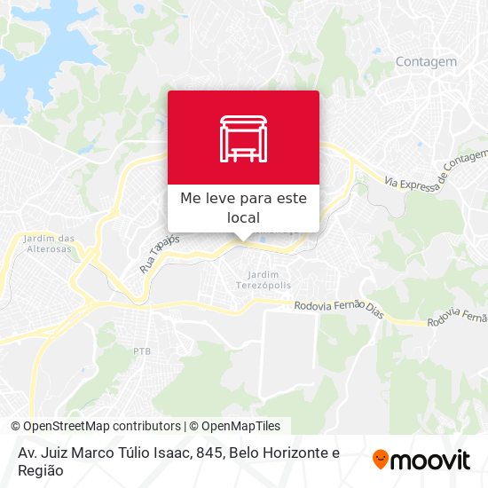 Av. Juiz Marco Túlio Isaac, 845 mapa