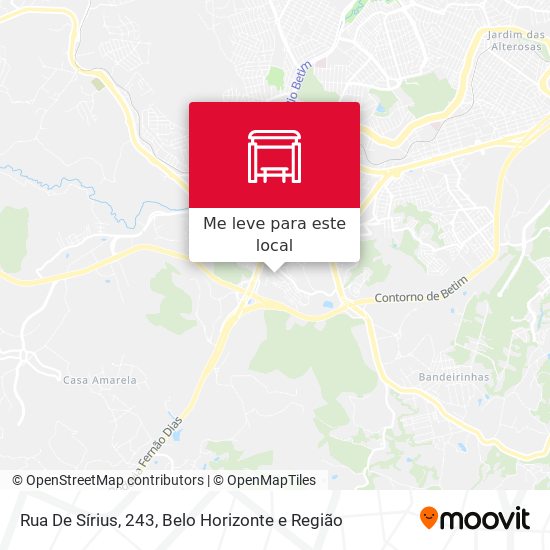 Rua De Sírius, 243 mapa