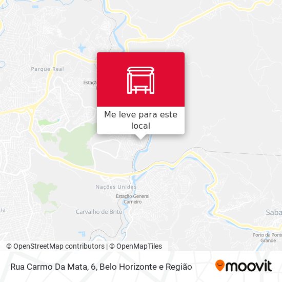 Rua Carmo Da Mata, 6 mapa