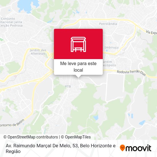 Av. Raimundo Marçal De Melo, 53 mapa