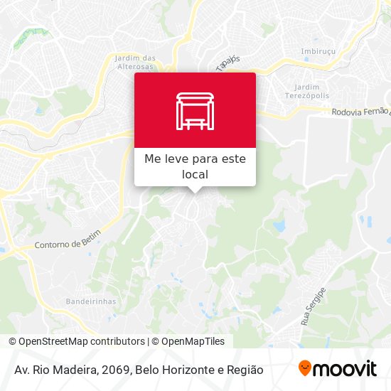 Av. Rio Madeira, 2069 mapa