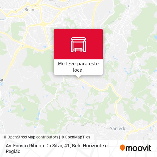 Av. Fausto Ribeiro Da Silva, 41 mapa