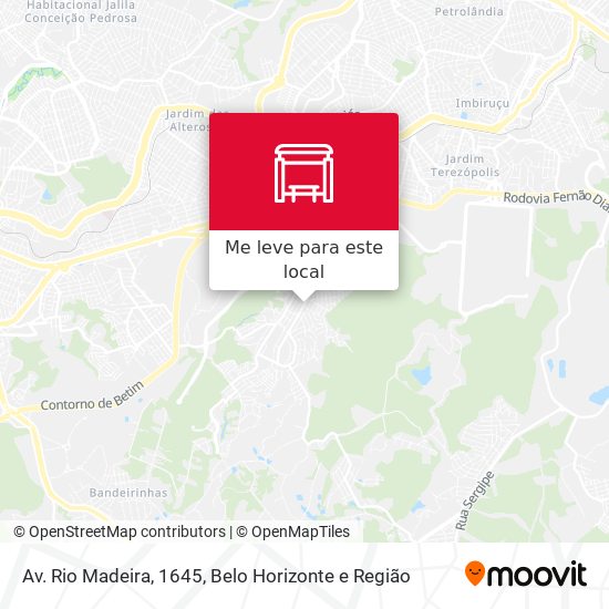 Av. Rio Madeira, 1645 mapa