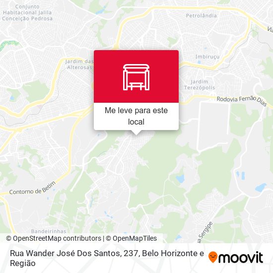 Rua Wander José Dos Santos, 237 mapa