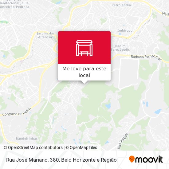 Rua José Mariano, 380 mapa