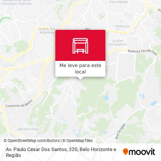 Av. Paulo César Dos Santos, 320 mapa