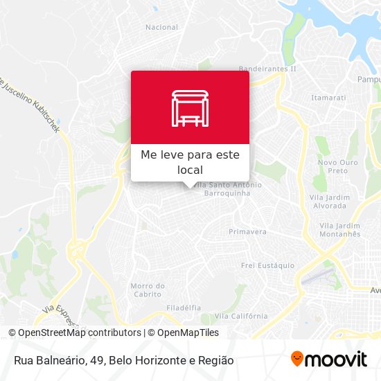 Rua Balneário, 49 mapa