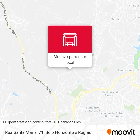 Rua Santa Maria, 71 mapa