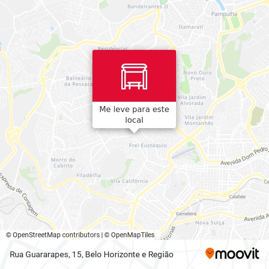 Rua Guararapes, 15 mapa