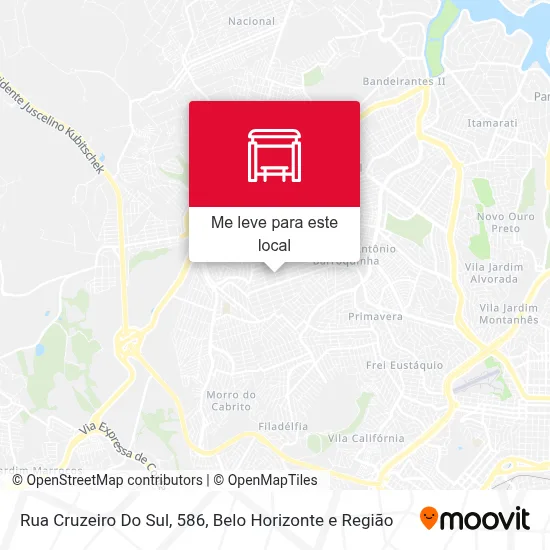 Rua Cruzeiro Do Sul, 586 mapa