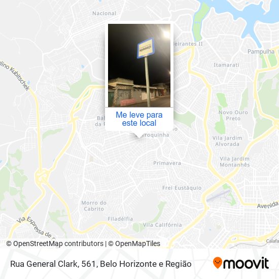 Rua General Clark, 561 mapa