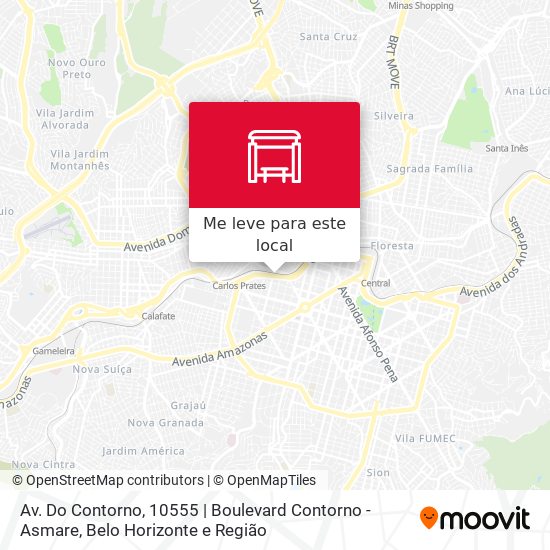 Av. Do Contorno, 10555 | Boulevard Contorno - Asmare mapa