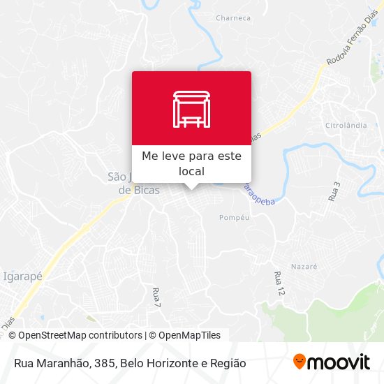 Rua Maranhão, 385 mapa