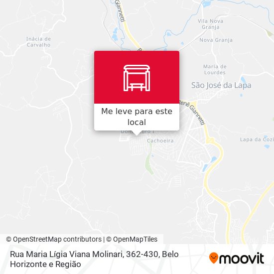 Rua Maria Lígia Viana Molinari, 362-430 mapa