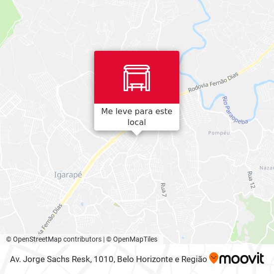 Av. Jorge Sachs Resk, 1010 mapa