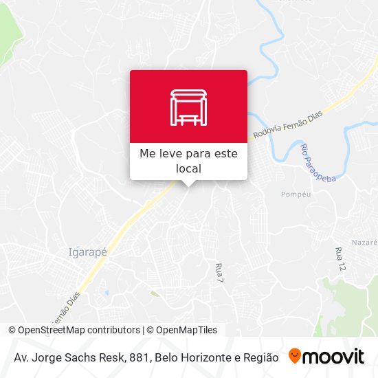 Av. Jorge Sachs Resk, 881 mapa