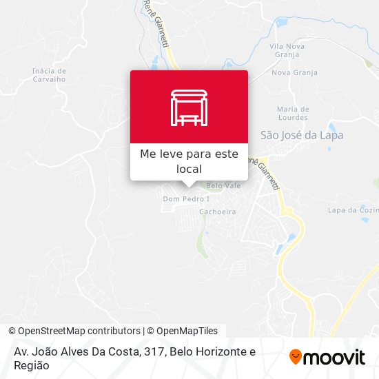 Av. João Alves Da Costa, 317 mapa