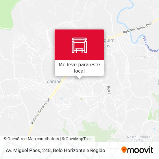 Av. Miguel Paes, 248 mapa
