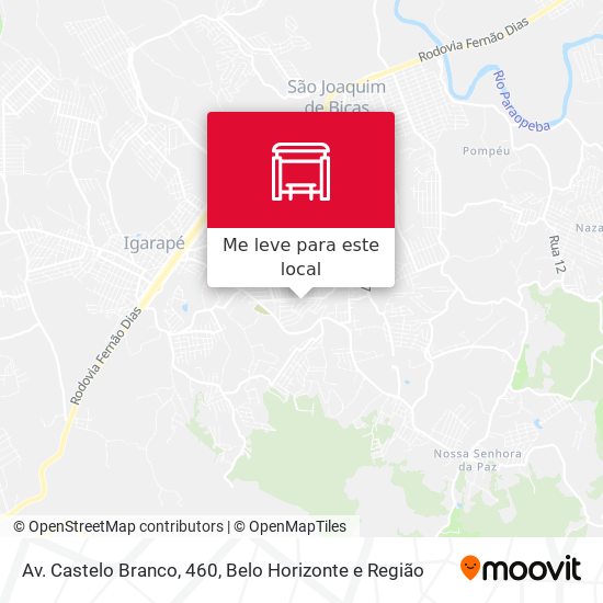 Av. Castelo Branco, 460 mapa