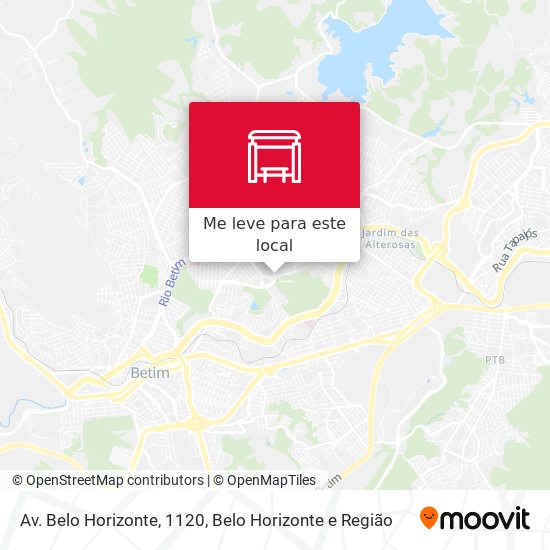 Av. Belo Horizonte, 1120 mapa