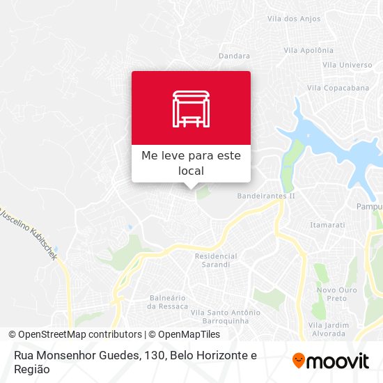 Rua Monsenhor Guedes, 130 mapa