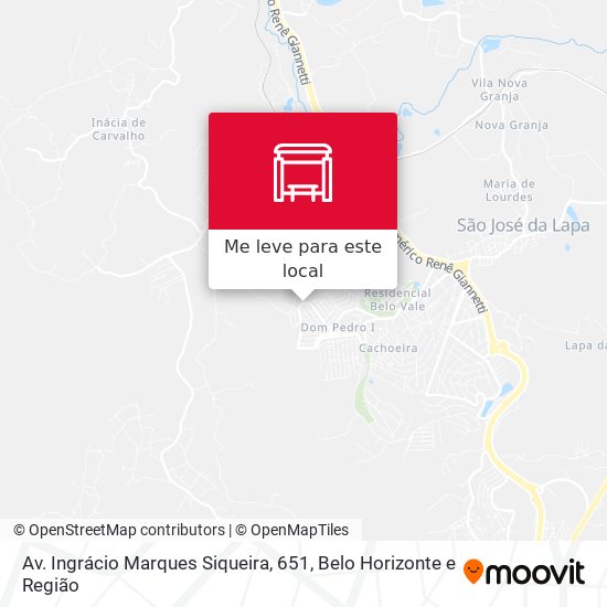 Av. Ingrácio Marques Siqueira, 651 mapa