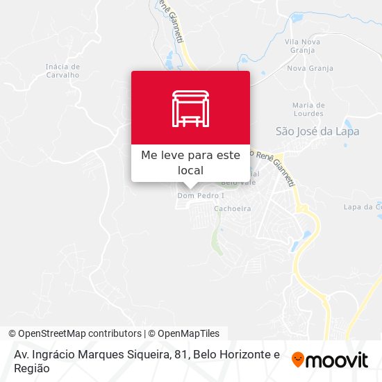 Av. Ingrácio Marques Siqueira, 81 mapa