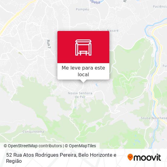 52 Rua Atos Rodrigues Pereira mapa