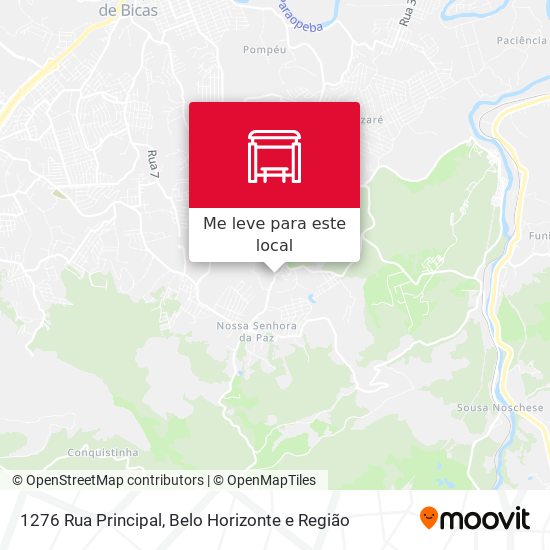 1276 Rua Principal mapa