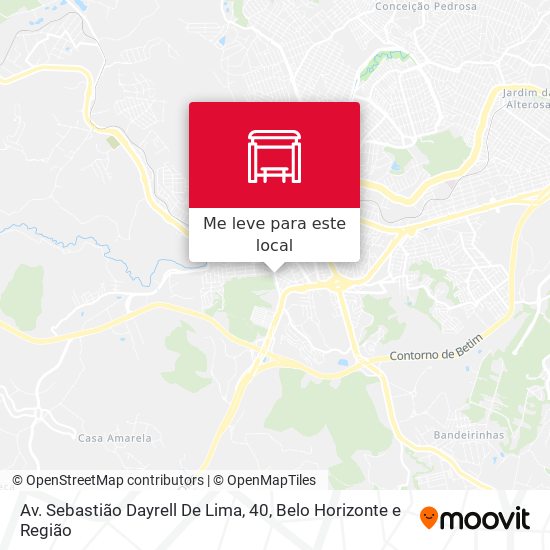 Av. Sebastião Dayrell De Lima, 40 mapa