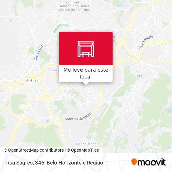 Rua Sagres, 346 mapa