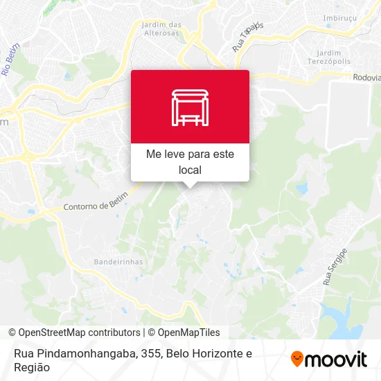 Rua Pindamonhangaba, 355 mapa