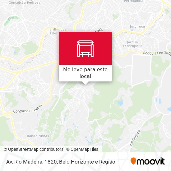 Av. Rio Madeira, 1820 mapa
