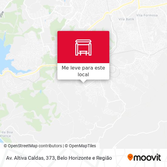 Av. Altiva Caldas, 373 mapa