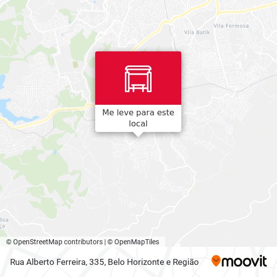 Rua Alberto Ferreira, 335 mapa