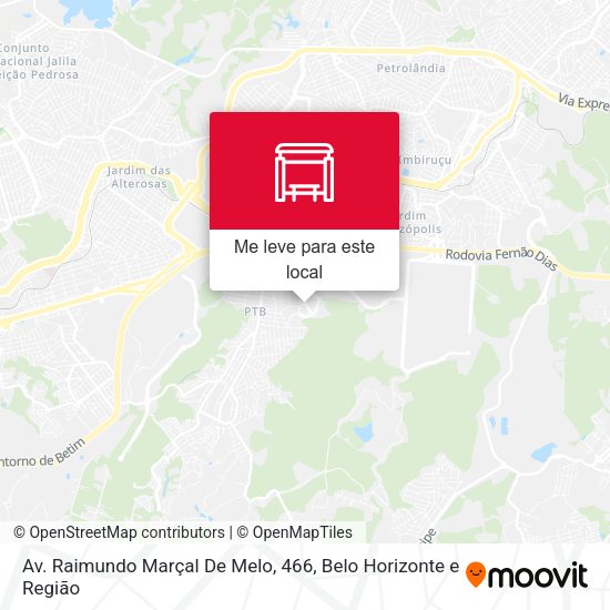 Av. Raimundo Marçal De Melo, 466 mapa