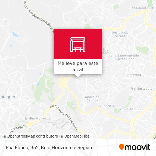 Rua Ébano, 952 mapa