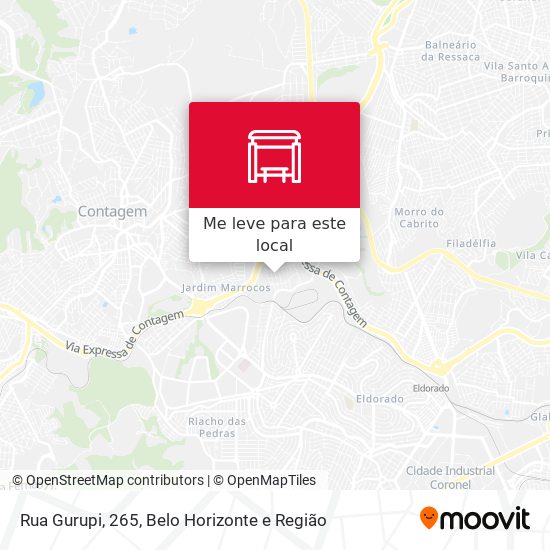 Rua Gurupi, 265 mapa